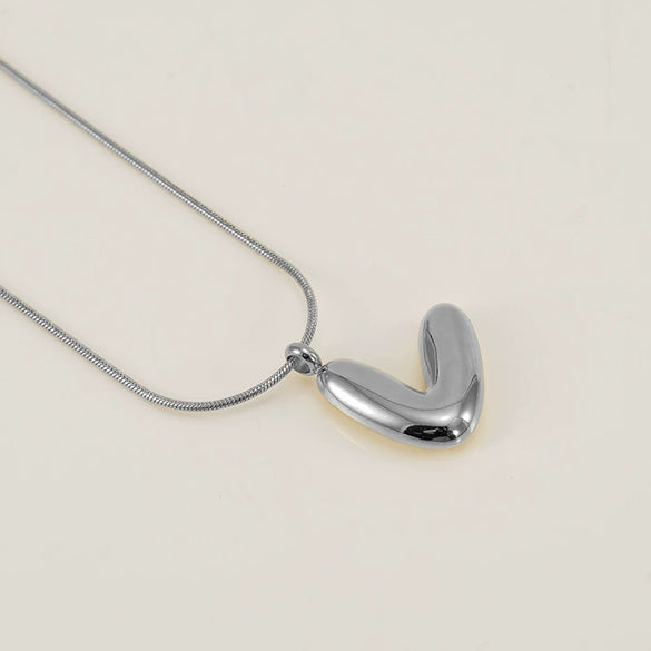 Pendant Necklace Jewelry Gold Plated 316L Stainless Steel With English Letters Pattern