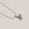 Pendant Necklace Jewelry Gold Plated 316L Stainless Steel With English Letters Pattern