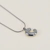 Pendant Necklace Jewelry Gold Plated 316L Stainless Steel With English Letters Pattern