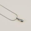 Pendant Necklace Jewelry Gold Plated 316L Stainless Steel With English Letters Pattern