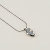Pendant Necklace Jewelry Gold Plated 316L Stainless Steel With English Letters Pattern