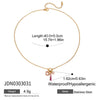Pendant Necklace Jewelry Stainless Steel Titanium Steel Geometric Love Electroplating Design