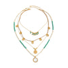 Pendant Necklace Metal Alloy Geometric Style Electroplating Clavicle Chain Women's