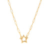 Pendant Necklace Retro Style Titanium Steel Geometric Pattern Electroplating Unisex Pearl