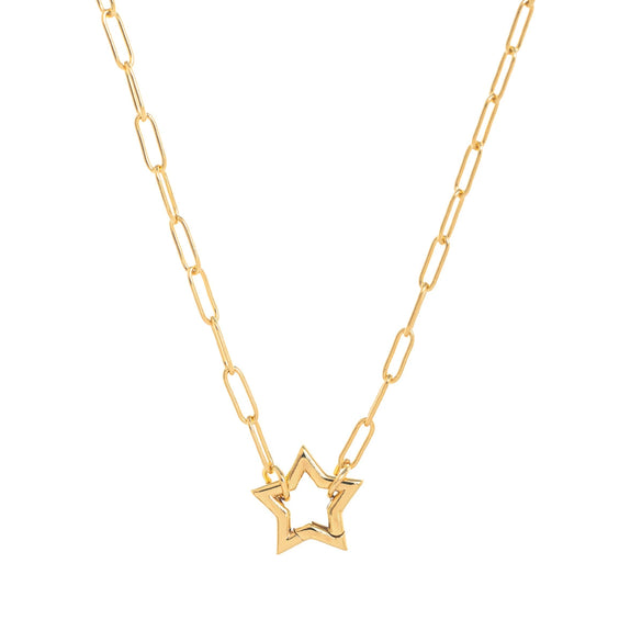 Pendant Necklace Retro Style Titanium Steel Geometric Pattern Electroplating Unisex Pearl
