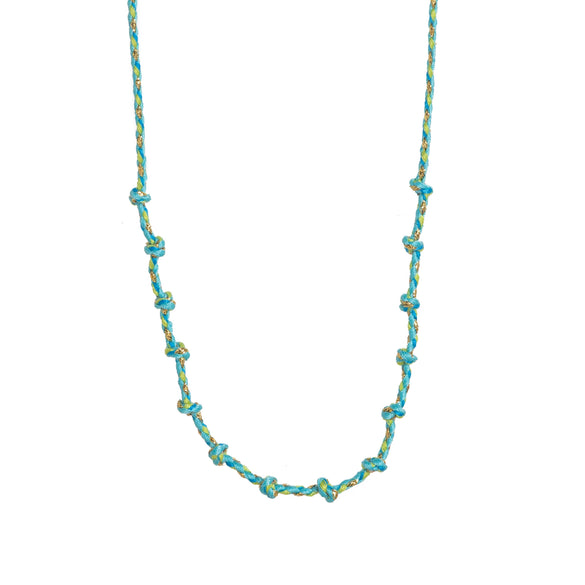 Pendant Necklace Stainless Steel Animal Zodiac Pattern Knotted Rope Chain With Vacuum Electroplating