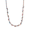 Pendant Necklace Stainless Steel Animal Zodiac Pattern Knotted Rope Chain With Vacuum Electroplating