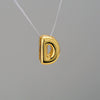 Pendant Necklace Stainless Steel Copper Electroplating Letter Shape Personality Unisex