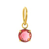 Pendant Necklace Stainless Steel Crystal Geometric Electroplating