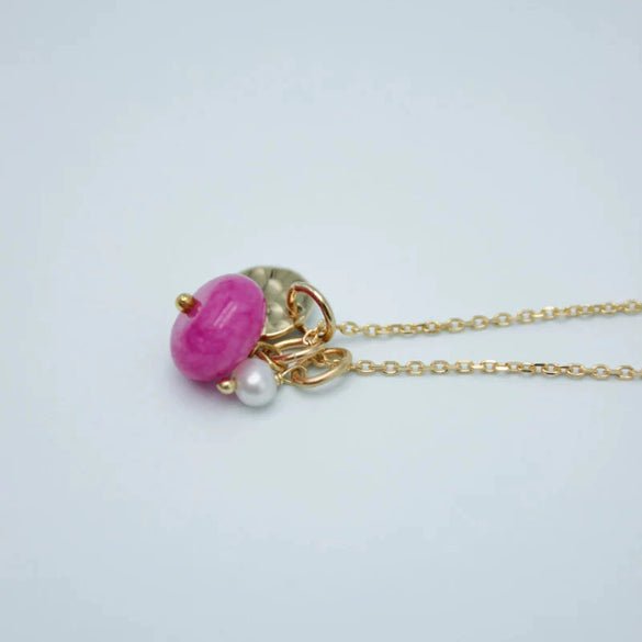 Pendant Necklace Stainless Steel Geometric Electroplating Casual Style For Women