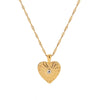 Pendant Necklace Stainless Steel Geometric Inlaid Diamond Electroplating Cold Retro Elegant Women's Style