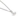 Pendant Necklace Stainless Steel Handmade Love Cut Fully Polished Unisex
