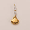 Pendant Necklace Stainless Steel Heart Shape Furnace Vacuum Plating 18K Gold Color
