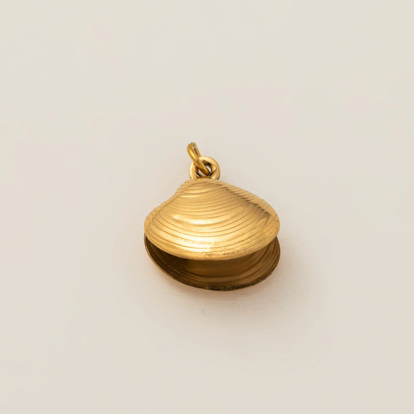 Pendant Necklace Stainless Steel Heart Shape Furnace Vacuum Plating 18K Gold Color