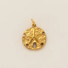 Pendant Necklace Stainless Steel Heart Shape Furnace Vacuum Plating 18K Gold Color