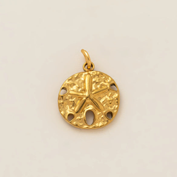 Pendant Necklace Stainless Steel Heart Shape Furnace Vacuum Plating 18K Gold Color
