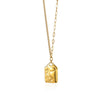 Pendant Necklace Stainless Steel Imitation Pearl Geometric Bow Sunflower Electroplating
