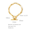Pendant Necklace Stainless Steel Ochain Electroplating Small Steel Ball Buckle Design
