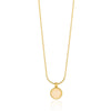 Pendant Necklace Stainless Steel Snake Bone Chain With Letters Numbers Text Pattern Electroplated