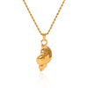 Pendant Necklace Stainless Steel Titanium Steel Conch Marine Scenery Animal Zodiac Geometric Electroplating Twist Chain