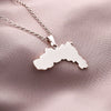 Pendant Necklace Stainless Steel Titanium Steel Geometric Electroplating Unisex