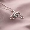Pendant Necklace Stainless Steel Titanium Steel Geometric Electroplating Unisex