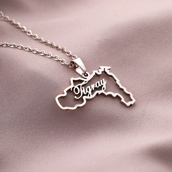Pendant Necklace Stainless Steel Titanium Steel Geometric Electroplating Unisex