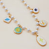 Pendant Necklace Stainless Steel Titanium Steel Geometric Pattern Electroplating For Women