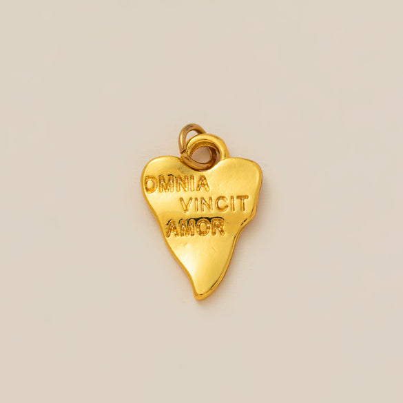 Pendant Necklace Stainless Steel Titanium Steel Heartshaped Irregular Zirconium Agate Natural Stone Electroplating Geometric