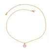 Pendant Necklace Stainless Steel Titanium Steel 18K Electroplating Moonstone