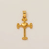 Pendant Necklace Titanium Steel Cross Starfish Twelve Constellations Electroplating