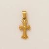 Pendant Necklace Titanium Steel Cross Starfish Twelve Constellations Electroplating