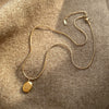 Pendant Necklace Titanium Steel Electroplated Moon Love Letters Numbers Text Clavicle Chain