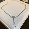 Pendant Necklace Titanium Steel Electroplated Moon Love Letters Numbers Text Clavicle Chain