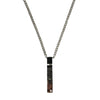 Pendant Necklace Titanium Steel Geometric Polished Unisex Hiphop Fashion Accessories
