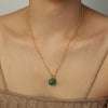 Pendant Necklace 316L Stainless Steel Gold Plated Geometric Simple Style Jewelry For Women