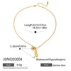 Pendant Necklace Titanium Steel Stainless Steel Electroplating Boots Fivepointed Star Style Women's