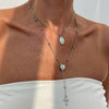 Pendant Necklace Women Hiphop Style Geometric Zinc Alloy Iron Electroplated