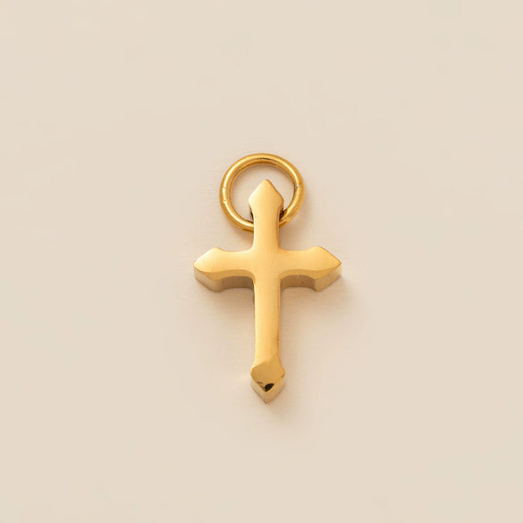 Pendant Necklace Women Stainless Steel Titanium Steel Mixed Gemstone Setting Geometric Style Set With Diamonds