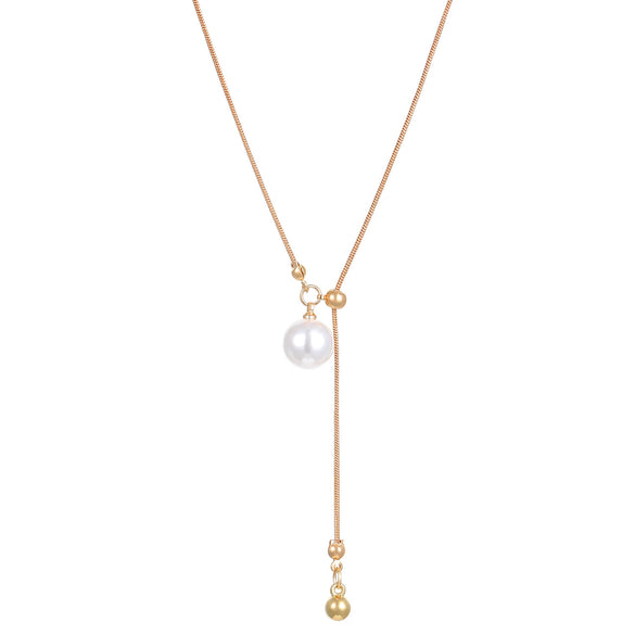 Pendant Necklace Women's Alloy Titanium Steel Geometric Snake Bone Chain Inlaid With Artificial Gemstones Semiprecious Stones Simple Style