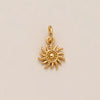 Pendant Necklace Women's Copper Mixed Gemstone Setting Electroplating Ushaped Heart Shape Flower Pattern