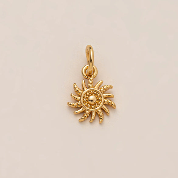 Pendant Necklace Women's Copper Mixed Gemstone Setting Electroplating Ushaped Heart Shape Flower Pattern