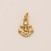 Pendant Necklace Women's Copper Mixed Gemstone Setting Electroplating Ushaped Heart Shape Flower Pattern