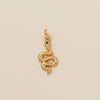 Pendant Necklace Women's Copper Mixed Gemstone Setting Electroplating Ushaped Heart Shape Flower Pattern