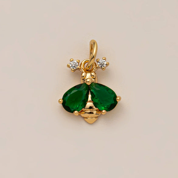 Pendant Necklace Women's Copper Mixed Gemstone Setting Electroplating Ushaped Heart Shape Flower Pattern