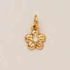 Pendant Necklace Women's Copper Mixed Gemstone Setting Electroplating Ushaped Heart Shape Flower Pattern
