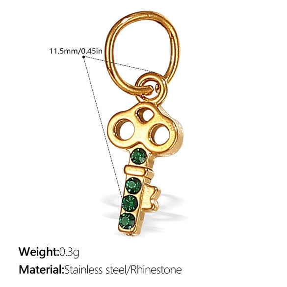 Pendant Necklace Women's 316L Stainless Steel Inlaid Rhinestone And Glass Stone Round With Eight Eyes Pattern Electroplated Light Luxury Fashion Style