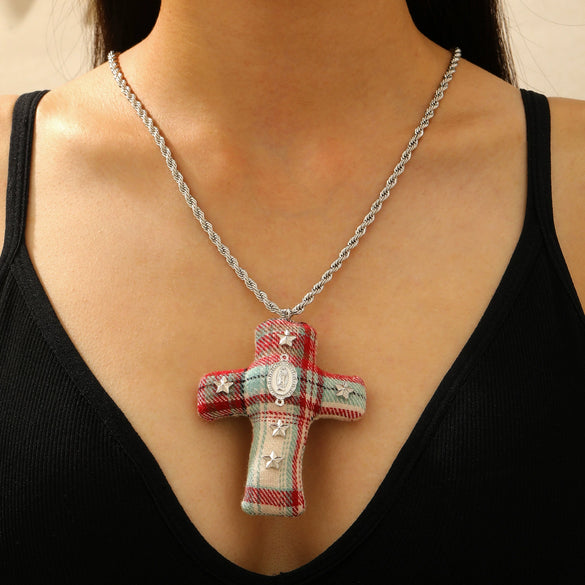 Pendant Necklace Zinc Alloy Retro Gothic Punk Electroplating Unisex