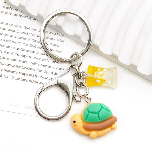 Pendant Plastic Resin Fruit Food Style Dripping Oil Pine Pineapple Banana Shape Diy Accessories