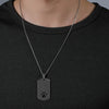 Pendant Stainless Steel Animals Zodiac Hollow Cat Claw Ochain Electroplating Men's